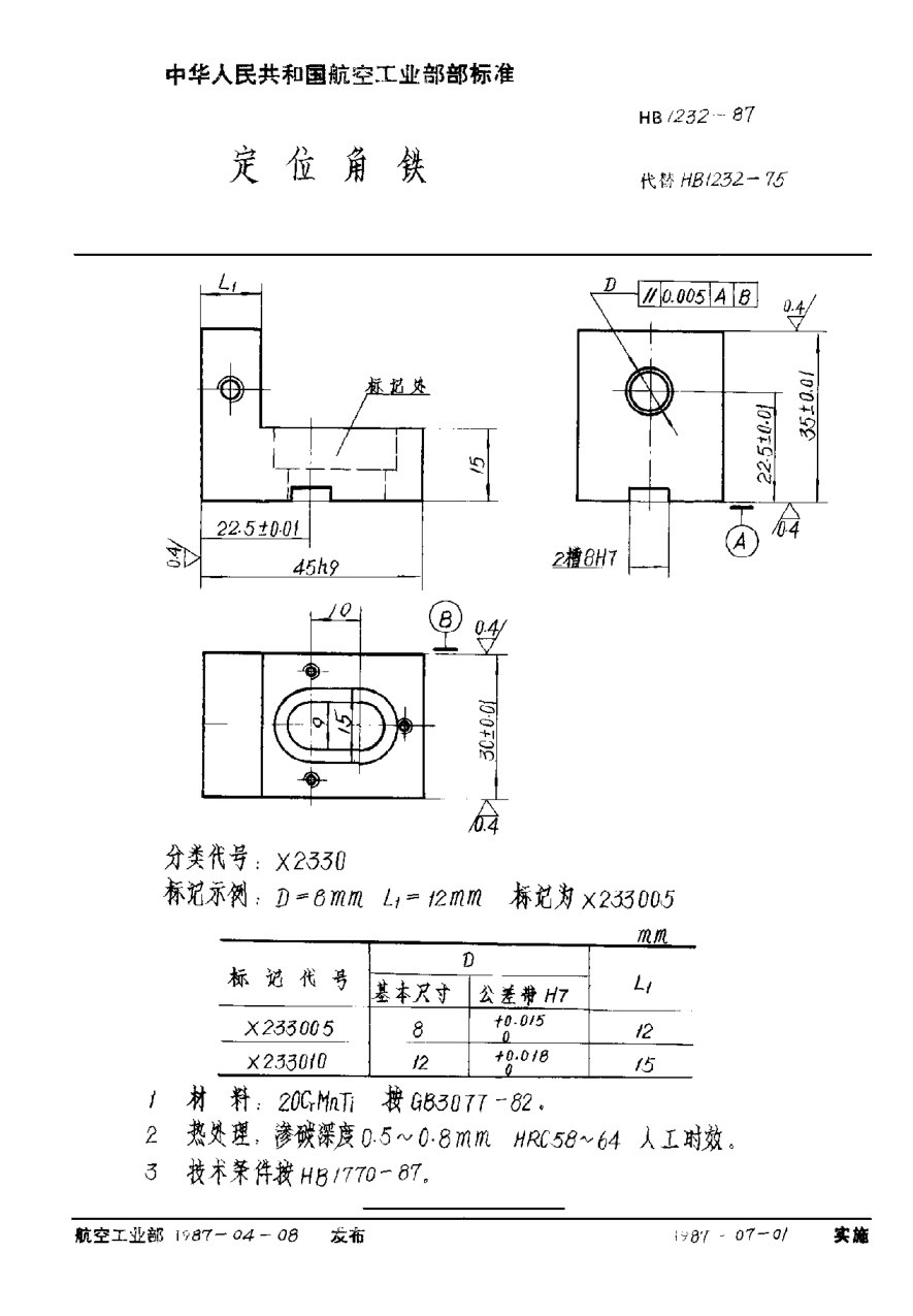 HB 1232-1987定位角鐵
