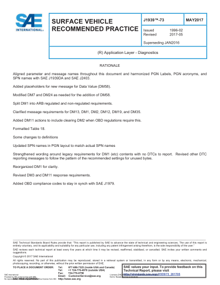SAE J1939-73-2017   (R) Application Layer - Diagnostics