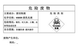 危險(xiǎn)廢物告知卡docx