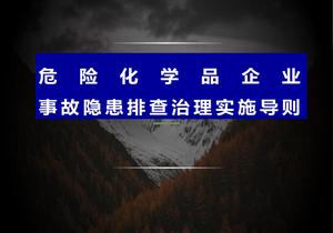危險化學品企業(yè)事故隱患排查治理實施導則(95頁)pptx