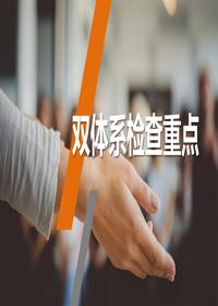 雙體系檢查重點(diǎn)pptx
