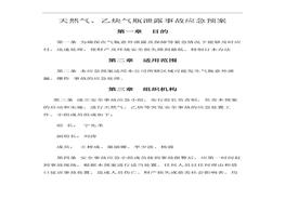 天然氣、乙炔泄露應(yīng)急預(yù)案docx