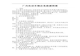 場(chǎng)內(nèi)專(zhuān)用車(chē)輛應(yīng)急預(yù)案doc