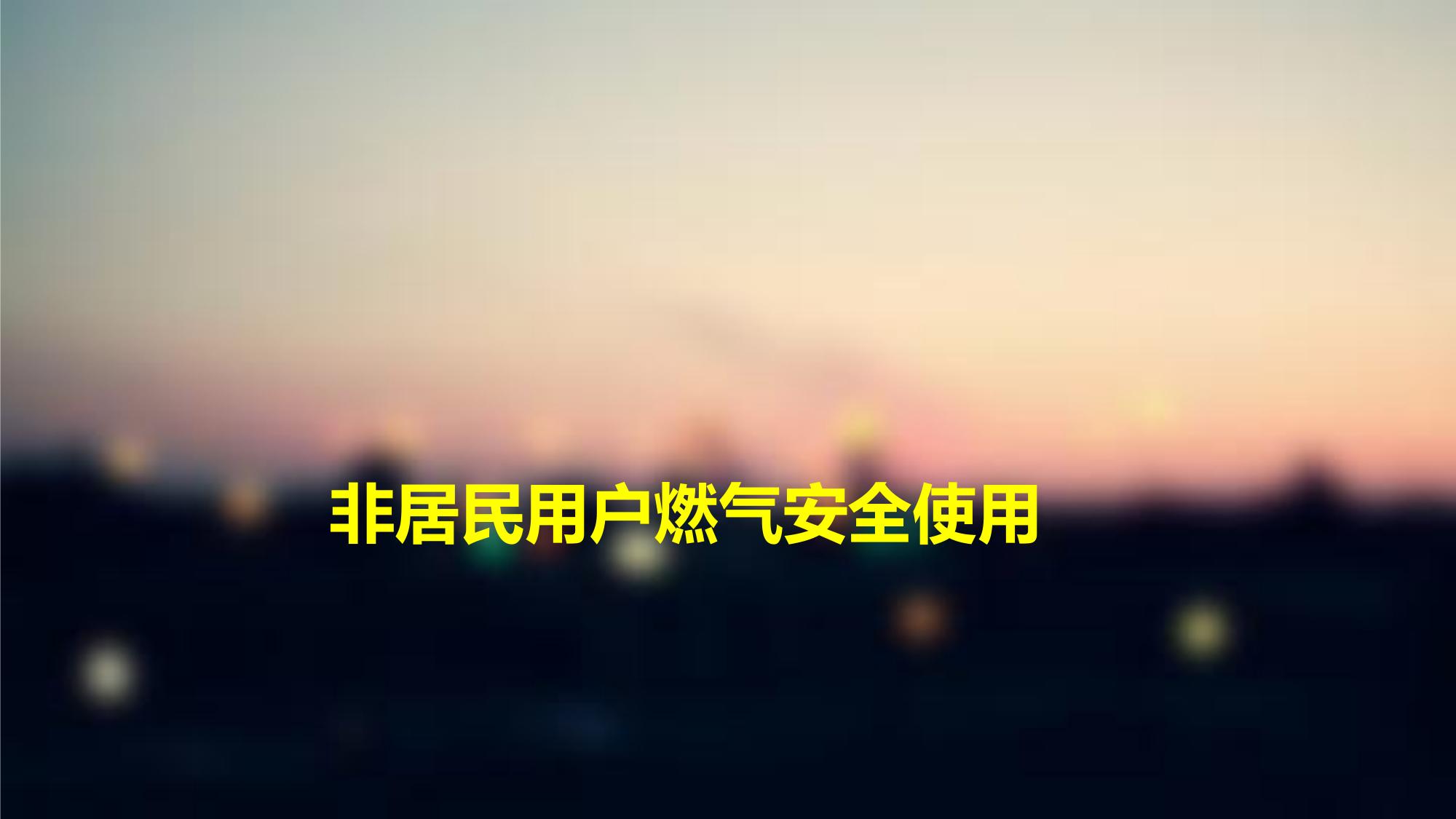  燃?xì)獍踩R培訓(xùn)課件ppt