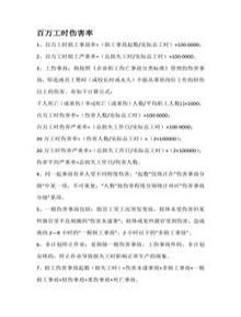百萬(wàn)工時(shí)損失docx