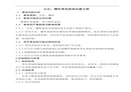 火災(zāi)爆炸事故現(xiàn)場(chǎng)處置方案doc