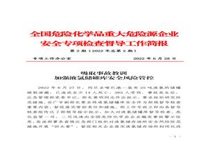 【預覽用】全國危險化學品重大危險源企業(yè)專項檢查督導工作簡報（第2期）pdf