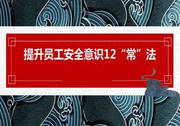 提升員工安全意識12“常”法（27頁）pptx