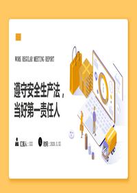 遵守安全生產(chǎn)法 當(dāng)好第一責(zé)任人pptx