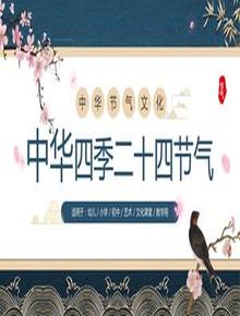 中國風(fēng)中華二十四節(jié)氣pptx