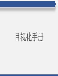 目視化手冊(cè)pptx