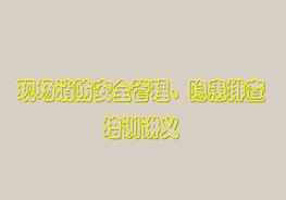 【消防類】現(xiàn)場消防安全管理、隱患排查培訓講義(77頁)pptx