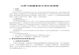 天然氣泄漏事故專(zhuān)項(xiàng)應(yīng)急預(yù)案doc