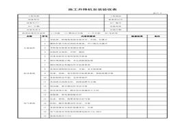 施工升降機安裝驗收表xls