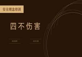 安全理念“四不傷害”專(zhuān)題培訓(xùn)（35頁(yè)）pptx