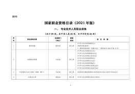 國家職業(yè)資格目錄pdf
