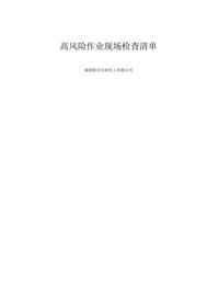 高風(fēng)險(xiǎn)作業(yè)現(xiàn)場(chǎng)起重作業(yè)審計(jì)表xlsx