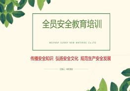 全員安全教育培訓(xùn)（經(jīng)典）pptx