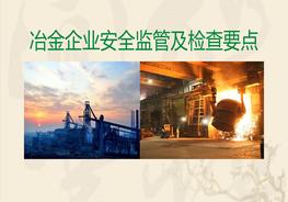 冶金企業(yè)安全監(jiān)管及檢查要點pptx