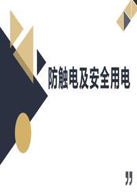 配電室防觸電及安全用電（39頁(yè)）pptx