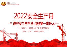 安全生產月PPT當好第一責任人企業(yè)安全生產專題課件pptx