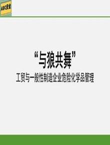 工貿(mào)與制造業(yè)危險(xiǎn)化學(xué)品管控培訓(xùn)1pptx