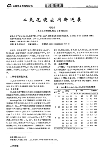 二氧化碳應(yīng)用新進展
