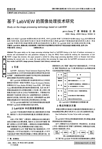 基于LabVIEW的圖像處理技術(shù)研究