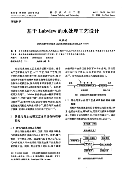 基于Labview的水處理工藝設(shè)計(jì)