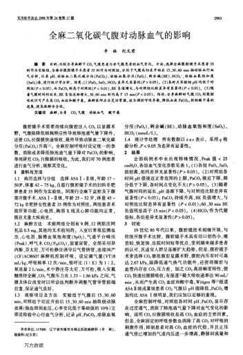 全麻二氧化碳?xì)飧箤用}血?dú)獾挠绊? uk-cover>
<i class=