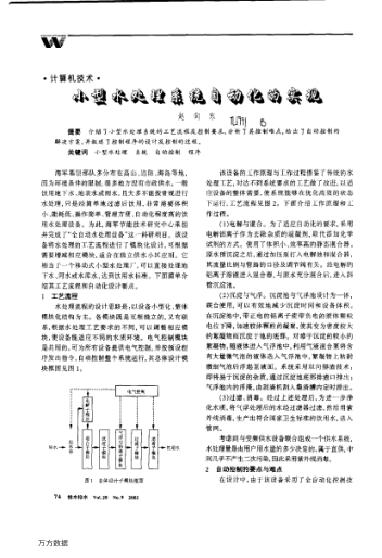 小型水處理系統(tǒng)自動(dòng)化的實(shí)現(xiàn)