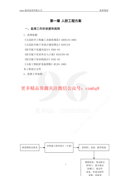 監(jiān)理規(guī)劃范本（人防工程部分）.pdf