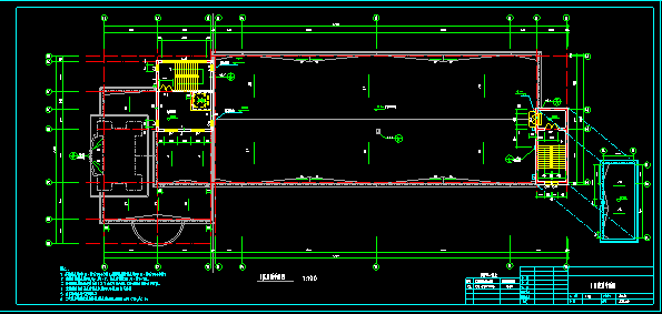 某五層辦公樓全套詳細設計方案CAD圖紙