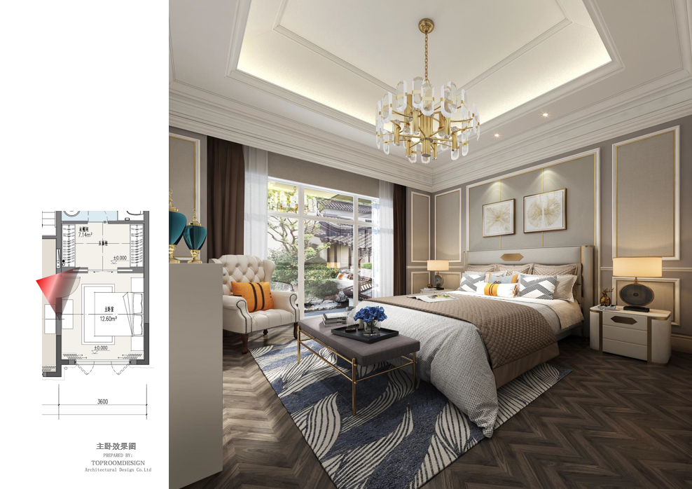 山東安德湖別墅樣板間全套CAD施工圖+效果圖+方案文本（186M）中合深美